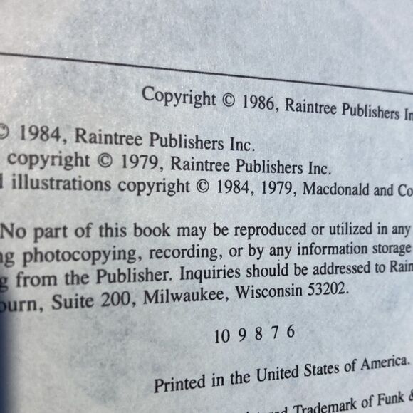 Funk & Wagnalls New Encyclopedia Children's Reference Hardcover Books Part Set - Picture 13 of 13